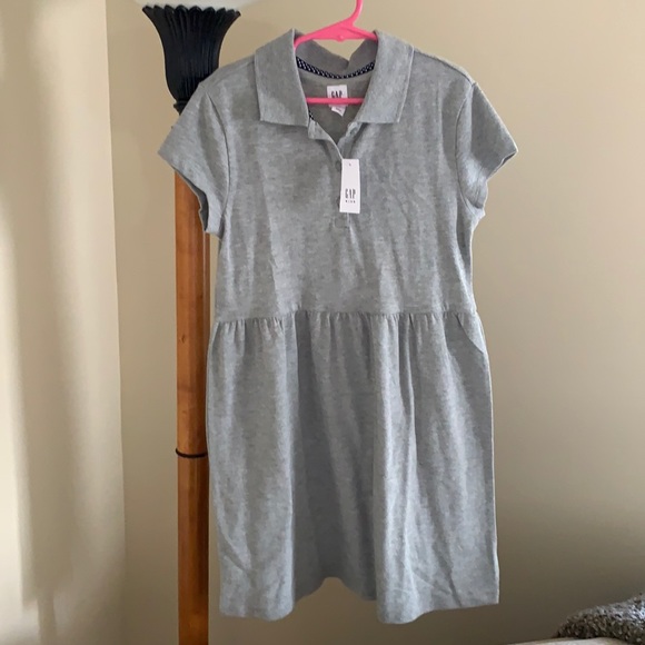 NWT cute Gap knit polo dress, 8